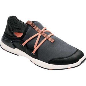 OluKai Miki Li Slip On Pavement Black Sneakers Women US 8.5